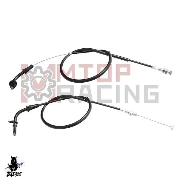 【互換品】 2003 2004 スズキ GSX-R1000 アクセラレータガスケーブルスロットルライ...