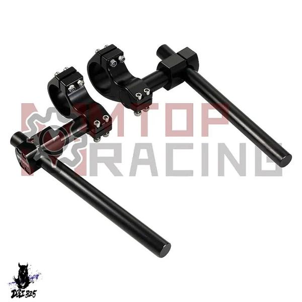 【互換品】 カワサキニンジャ ZX-6R ZX6R 2009-2018用 アルミ製バイク高架ハンドル...