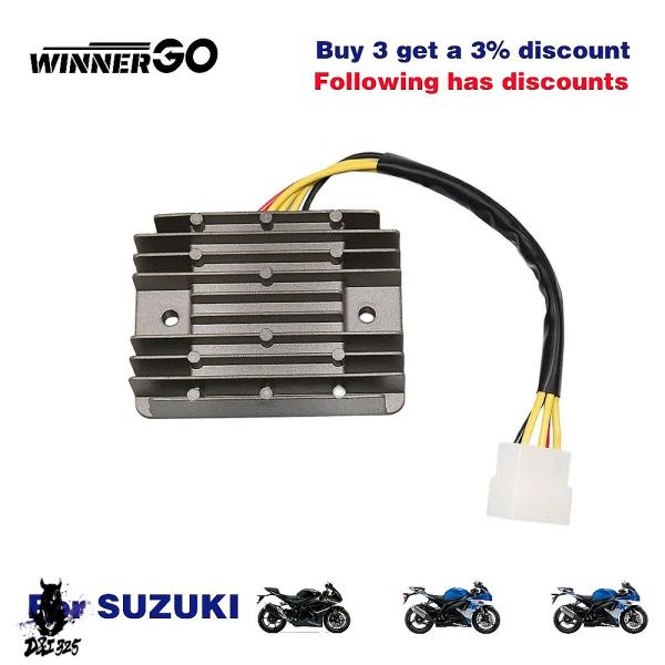 【互換品】 Suzuki GSX-R600 750 1000およびHayabusa用電圧レギュレータ...