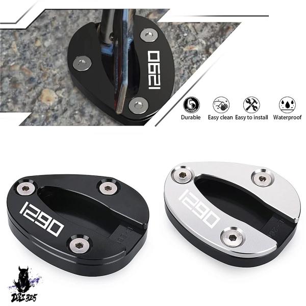 【互換品】 KTM 990 1290 スーパーデューク R GT バイク用足側スタンド延長プレートキ...