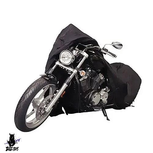 【互換品】 ハーレーダビッドソンの防水バイクカバー 黒色 XL883 XL1200 ソフテイル標準F...