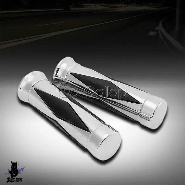 【互換品】 7 8インチバイクハンドグリップ ホンダCB250 450 650 700 750 Ni...
