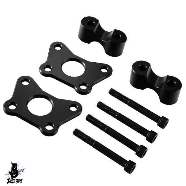 【互換品】 Canam プレミアムアルミニウム合金 バイクハンドルバーライザーキット 社外製