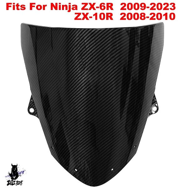 【互換品】 カワサキZX6R ZX10R用 カーボン製ウインドブレーカー 20082023 社外製
