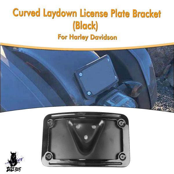 【互換品】 ハーレーダビッドソン ダイナ fx fl xl fxr fxd バイクナンバープレートフ...