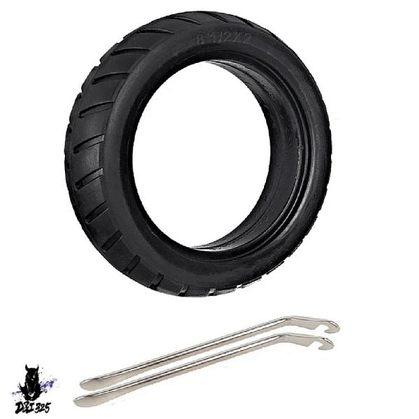 【互換品】 Xiaomi M365スクーター用 8.5インチフロント リアスクータータイヤホイール交...