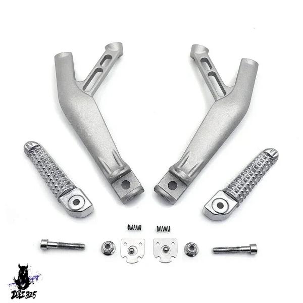 【互換品】 ヤマハ YZF R1 R1S R1M 20152018用 ブラックリアフットペグレストブ...