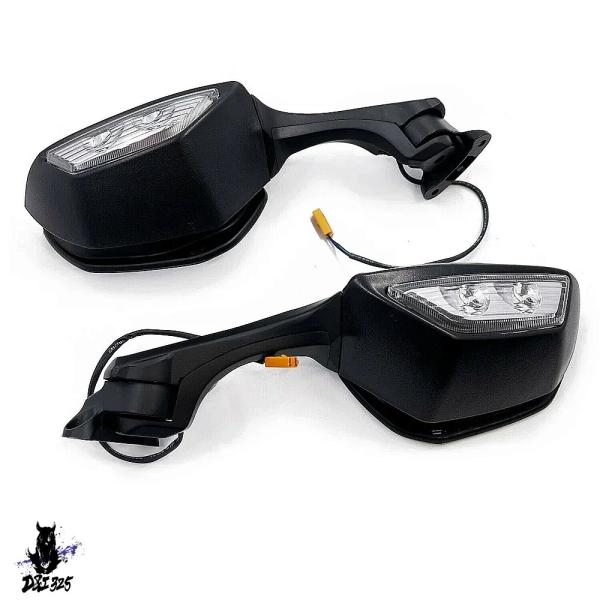 【互換品】 カワサキ ニンジャ ZX10R LEDリアビューミラー ウインカー 互換品 201120...