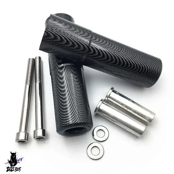 【互換品】 カワサキ ZX14R 20062008用 ペア Delrin フレームスライダー取付ボル...