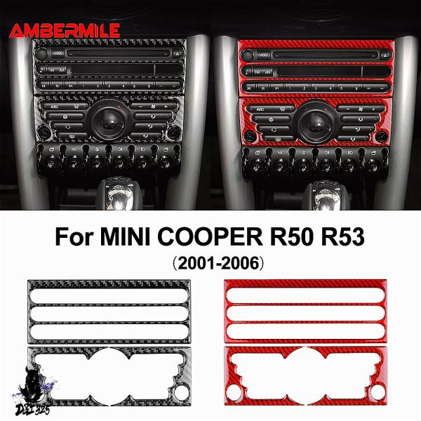 【互換品】 ミニコパーR50 R53 ハッチ1 20012004用 カーセンターコンソールAC CD...