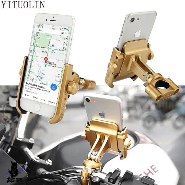 【互換品】 バイクe Phone Cellphone Holder アルミ Handlebar Mi...