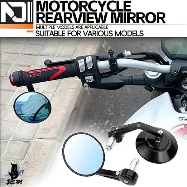 【互換品】 ドゥカティモンスターバイクバックミラー ハンドルバーミラー サイドミラー 695 696...