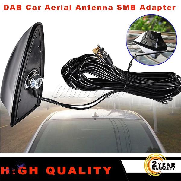 【互換品】 am fm sharkフィン屋根装飾 Dab車 航空アンテナアダプター 社外製