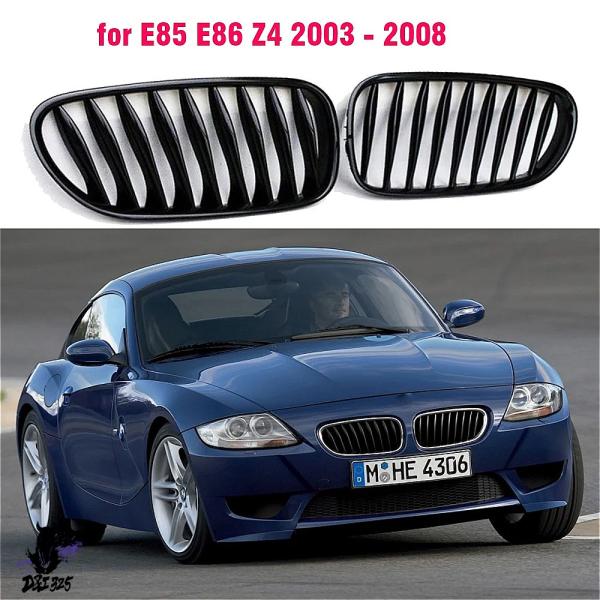 【互換品】 Bmw z4 クーペ e85 e86 3.0si 2002-2007 フロントグリル ブ...