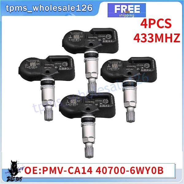 【互換品】 インフィニティQ70 QX80 日産370Z GT-R用タイヤ圧力センサー 433mhz...