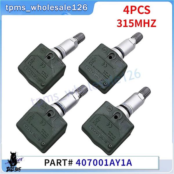 【互換品】 日産 GT-R 2009 2010 315MHz PMSタイヤ空気圧センサー4個 ロット...