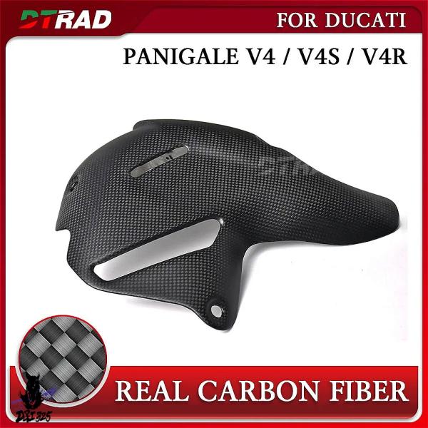 【互換品】 ドゥカティ パニガーレ V4 V4S V4R用 カーボンエキゾーストカバー&amp;カスタムヒー...