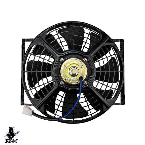 【互換品】 汎用 電動ラジエーターファン 10インチ スリム a/c ac 車 トラック 車両 12...