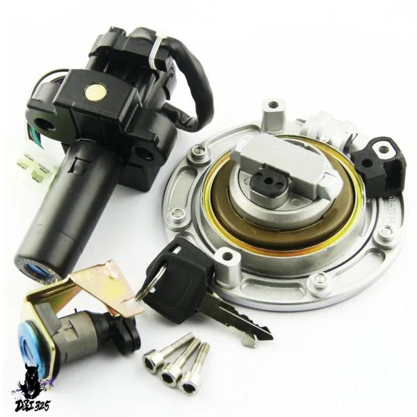 【互換品】 バイク点火ロック燃料タンクキャップキットホンダセブンフィフティ CB750 RC42 C...