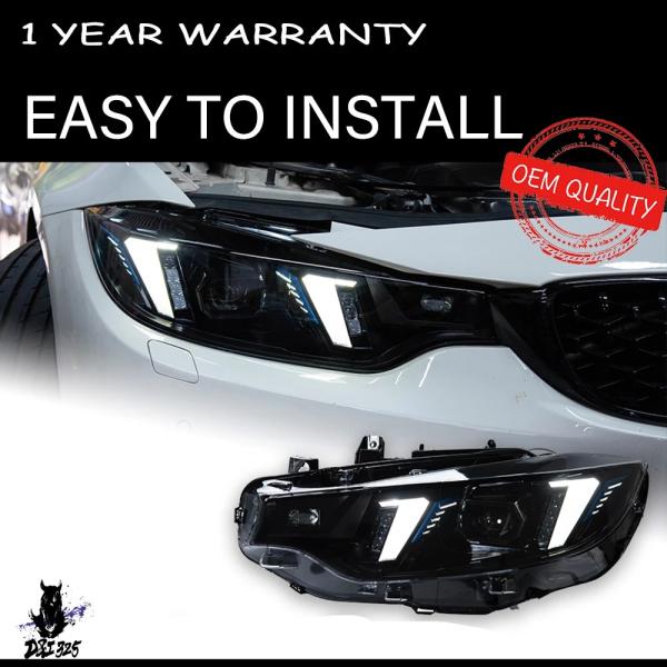 【互換品】 ヘッドライト BMW F32 2012-2019 F82 M4 GTS 車 автомо...