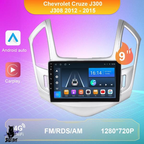 【互換品】 シボレークルーズ カーラジオ Android 10.0 ビデオプレーヤー GPS ステレ...