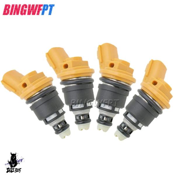 【互換品】 4x高性能555cc燃料インジェクター16600-RR543 16600RR543nis...