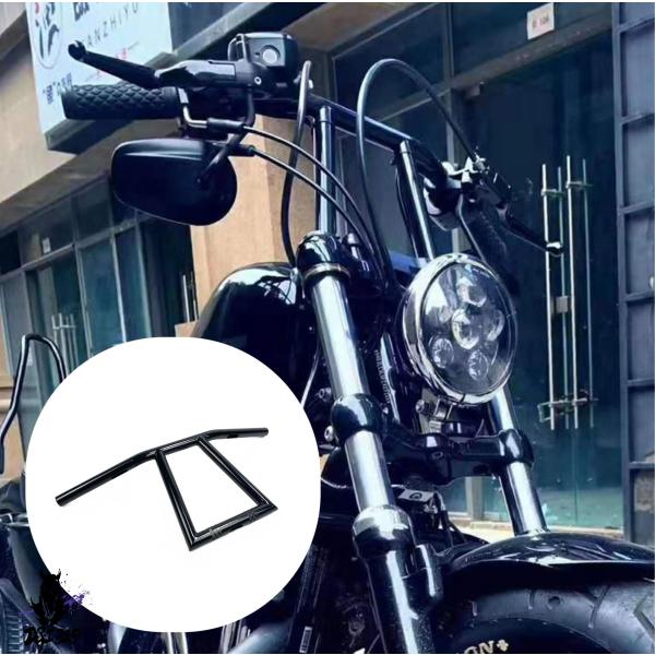 【互換品】 バイク 1 インチ窓エイプハンドルバーハーレースポーツスター XL883 XL1200 ...