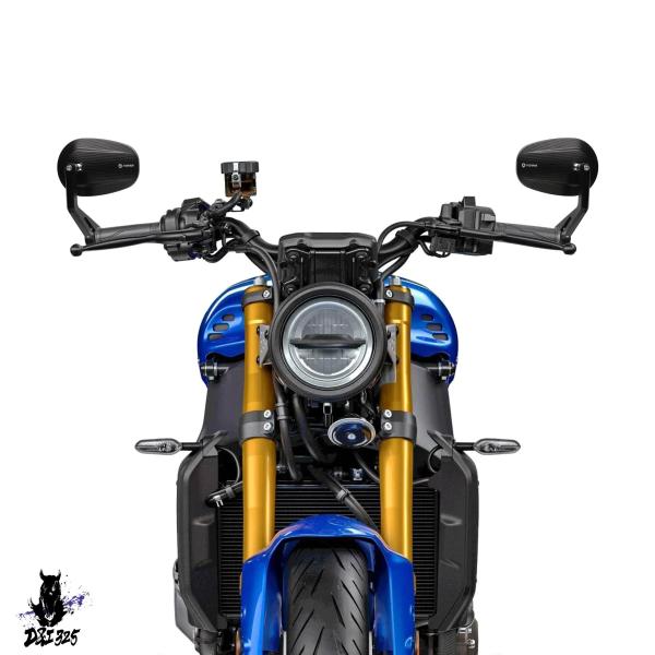 【互換品】 バイクバーエンドミラーハンドルバーヤマハ XSR900 2022-2025 XSR900...