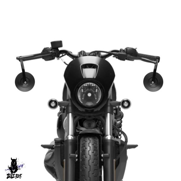 【互換品】 EMARK バイク バーエンドミラー ハーレーナイスター 975 スポーツスター S 社...