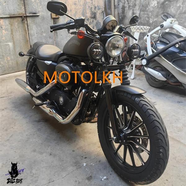 【互換品】 バイク補助フォグランプ ソフテイル ハーレー fxdb ストリートボブスポーツスター x...