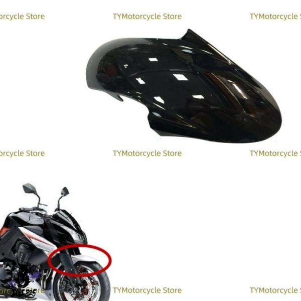 【互換品】 カワサキ 明黒フロントフェンダー スプラッシュガード 防塵 z1000 z 1000 2...