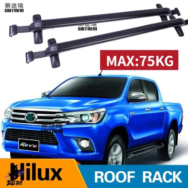 【互換品】 2個屋根バートヨタハイラックスシングルcab x-tra cab 2005-2015合金...