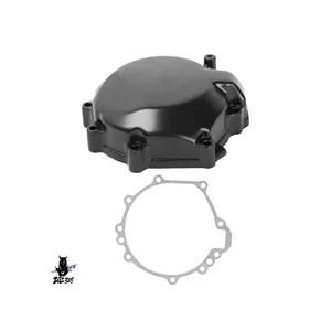 【互換品】 バイク左エンジンクランクケースステーターカバーカワサキ ZX10R 2006-2010 ...