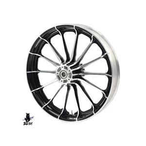 【互換品】 バイク 21インチ x3.5インチ フロントホイールリムハーレーツーリングロードグライド...