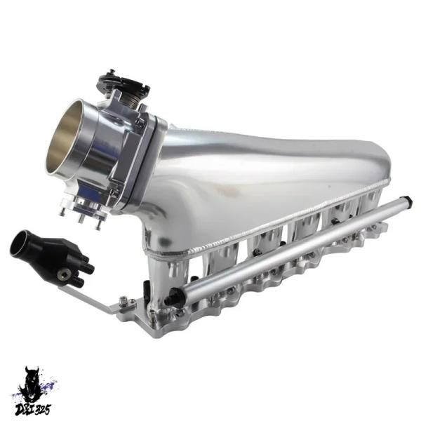 【互換品】 日産スカイライン アルミインテークマニホールド燃料レール 90mmスロットルボディ ec...