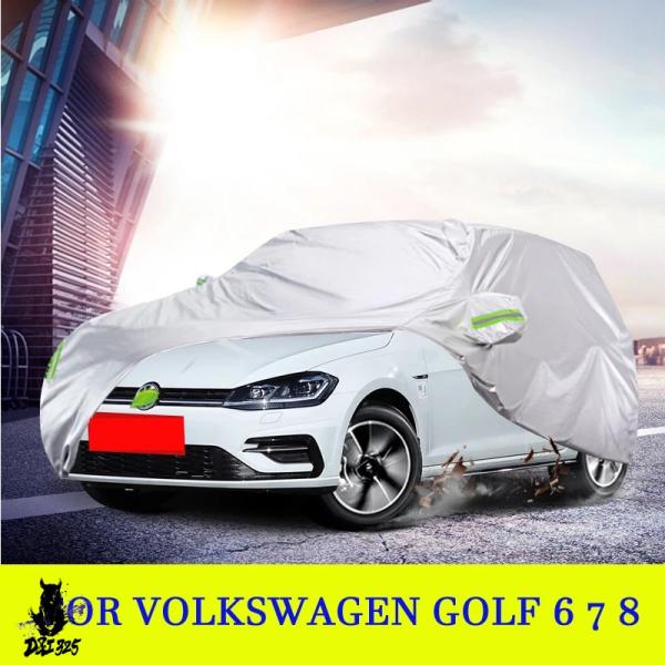 【並行輸入品】 外装フルカバー屋外保護vwゴルフ6 7 7.5 MK7ゴルフ8 MK8アクセサリー2...
