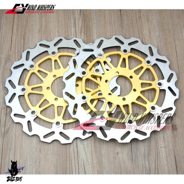 【並行輸入品】 320mmフロントフローティングブレーキディスクローターヤマハtdr tzr 250...