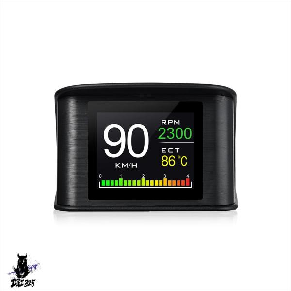 【互換品】 P10/P10-PRO 車ヘッドアップディスプレイ OBD2 スマートデジタルダッシュボ...