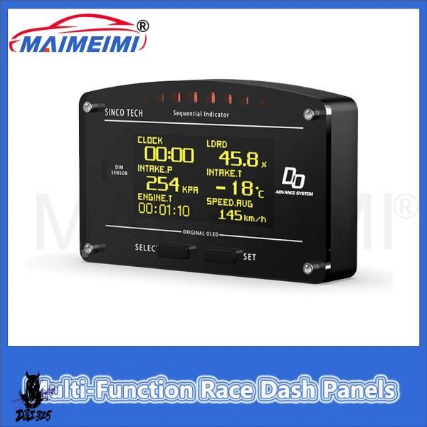 【互換品】 多機能レースダッシュパネル OLED ディスプレイダッシュボード OBDll Bluet...