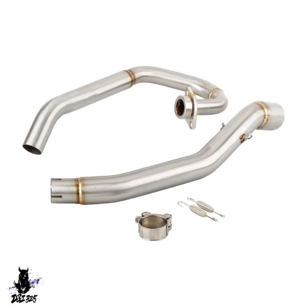 【互換品】 ヤマハ WR 125 R X 2009 - 2017 バイクマフラーリンクパイプエスケー...