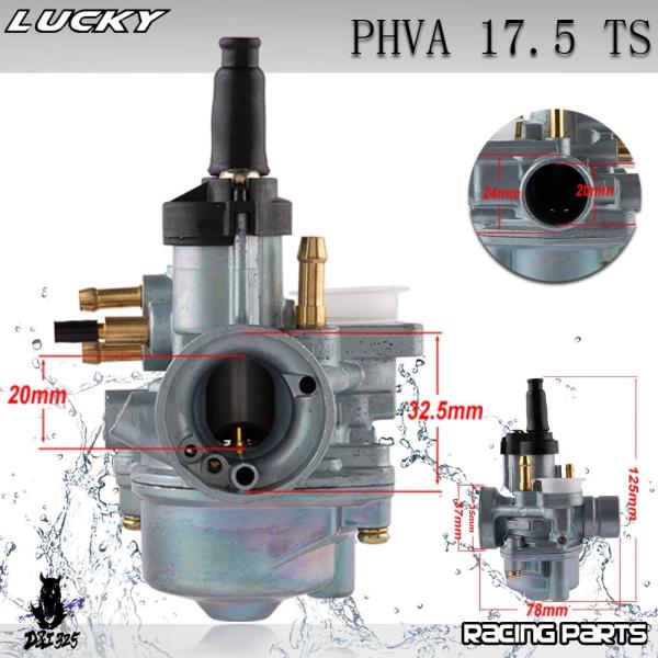 【互換品】 モペットスクーター キャブレター dellorto phva 17.5 ts us ho...