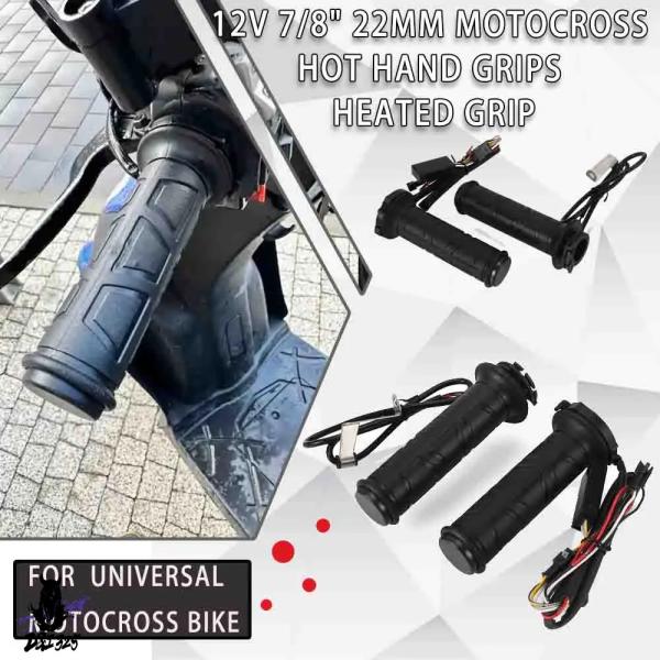 【互換品】 モトクロスホットハンドグリップ ヒーターグリップ z900 rs for kawasak...