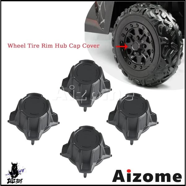 【互換品】 ホイールタイヤリムハブキャップカバー Can-am Maverick x3 max r ...