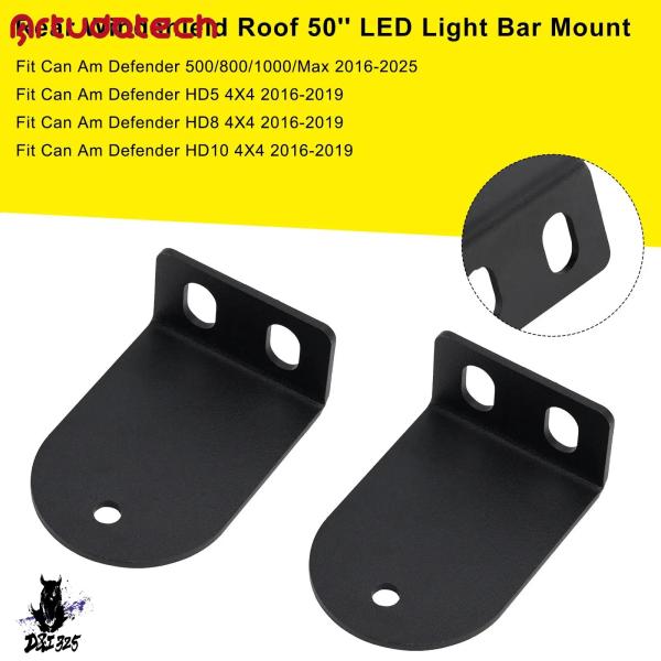 【互換品】 リアフロントガラスルーフ 50 インチ LED ライトバーマウント Can Am Def...