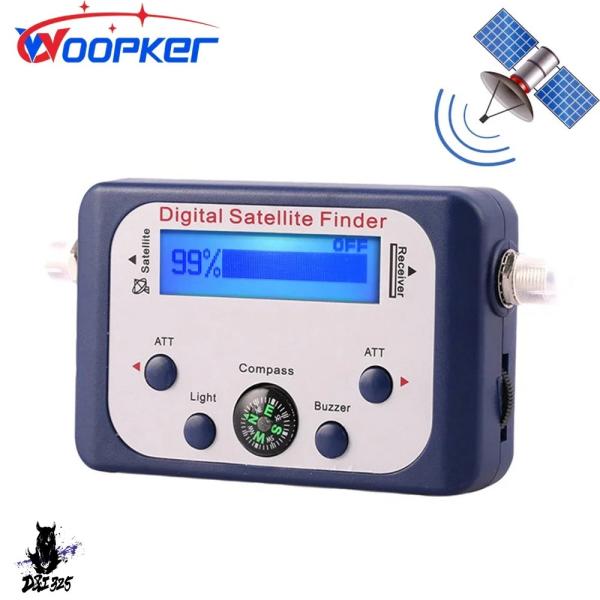 【互換品】 デジタル衛星ファインダー コンパスLCDディスプレイ TV信号受信機 satlinkテス...