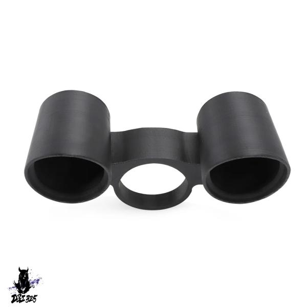 【互換品】 ブラック個別デュアルゲージポッドマウントフォードマスタングオートメーター 2 1/16イ...