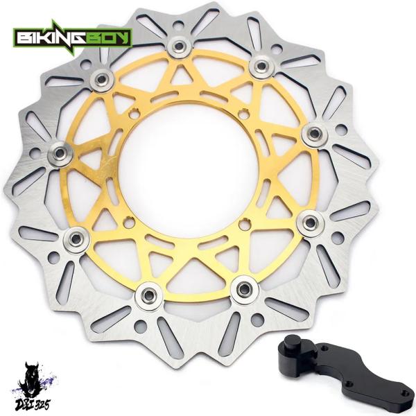 【互換品】 Bikingboy-フロントブレーキディスクローターブラケット rmz 250 07-2...