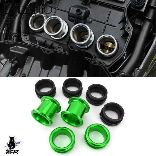 【互換品】 ZX4R ZX4RR エアフィルター ファンネル エアインテークカップ ウィンド ハイフ...