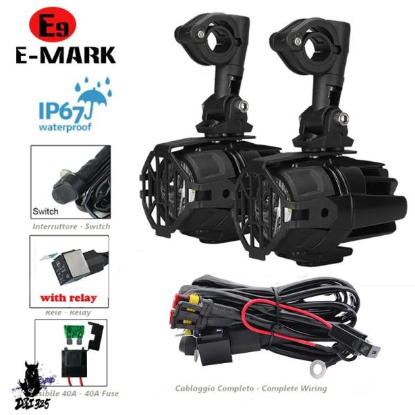 【互換品】 汎 フォグランプホンダアフリカツイン CRF1000L NC700X VFR1200X ...