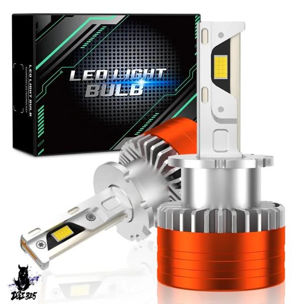 【互換品】 自動 D2 D4 電球車 Bi-Led D2S D2R D4S D4R 両面 LED ヘ...